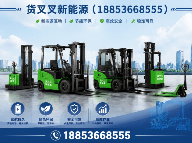 临沂电动叉车展示图