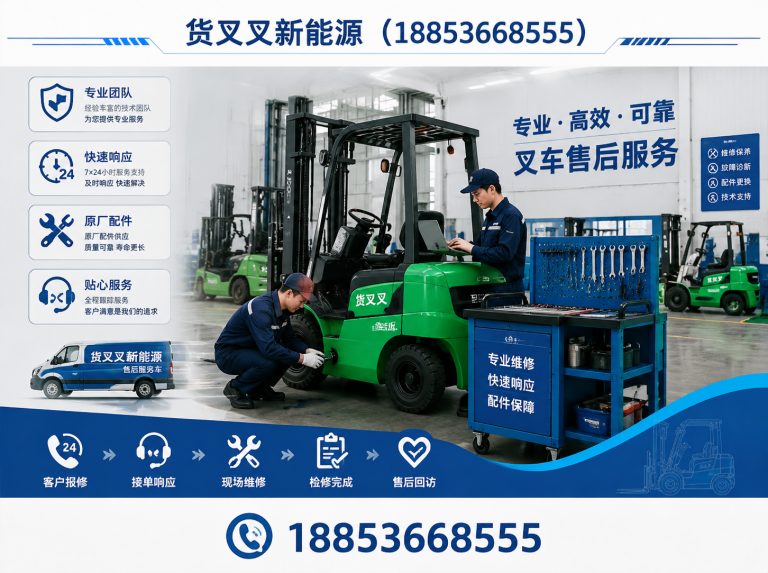 临沂货叉叉新能源展示图